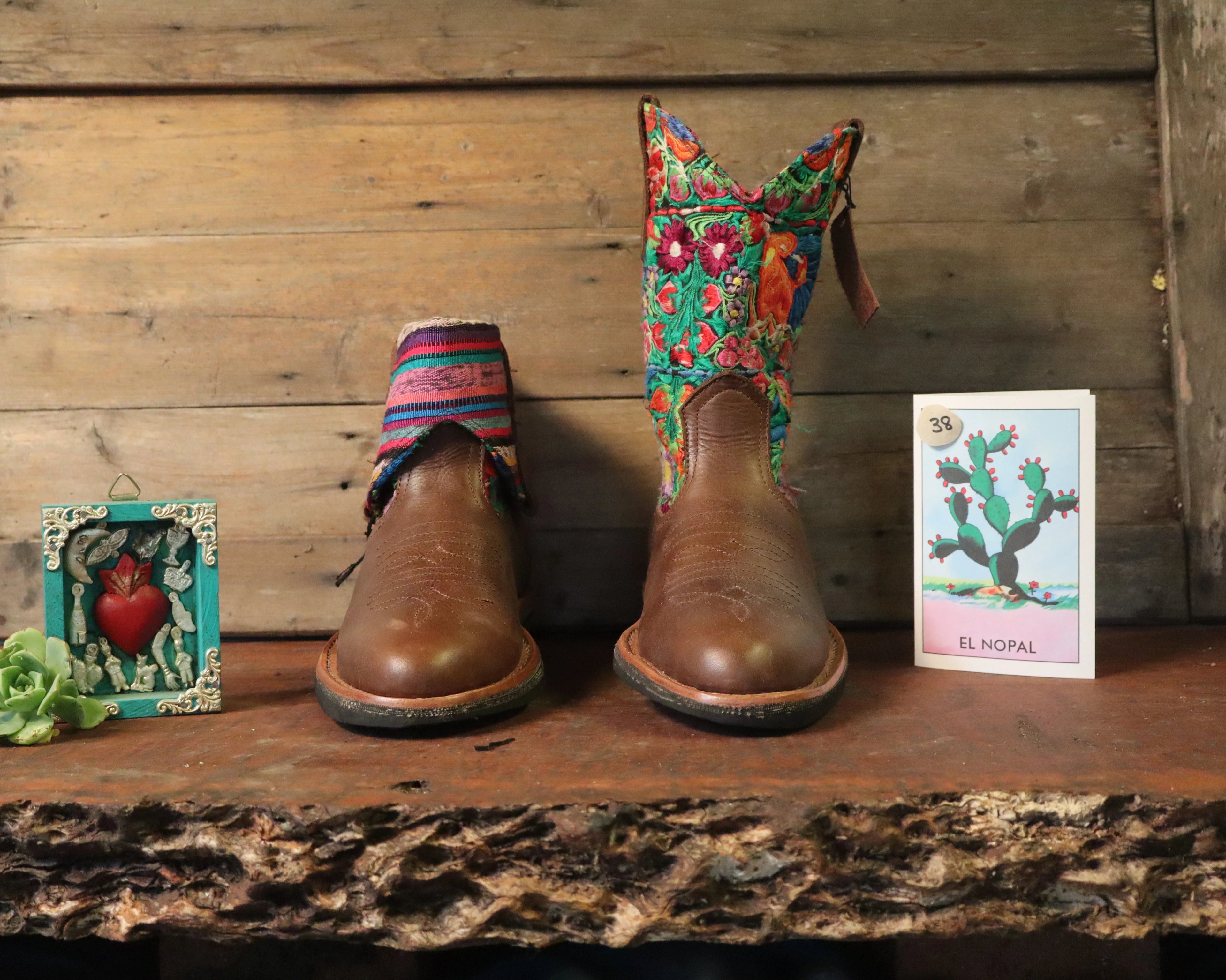 Size 38 - Cowgirl Boots - Secret Garden and Vines