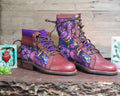 Size 38 - Gypsy Boots - Purple Dove