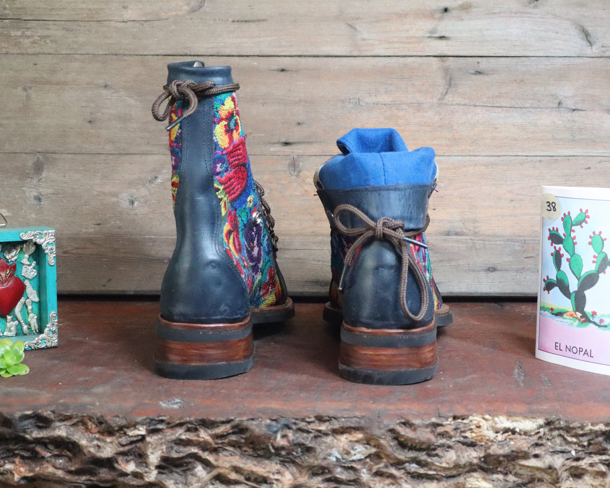 Size 38 - Gypsy Boots - Purple Rose