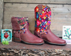 Size 39 - Blunt Toe Cowgirl Bling - Aztec Fiesta