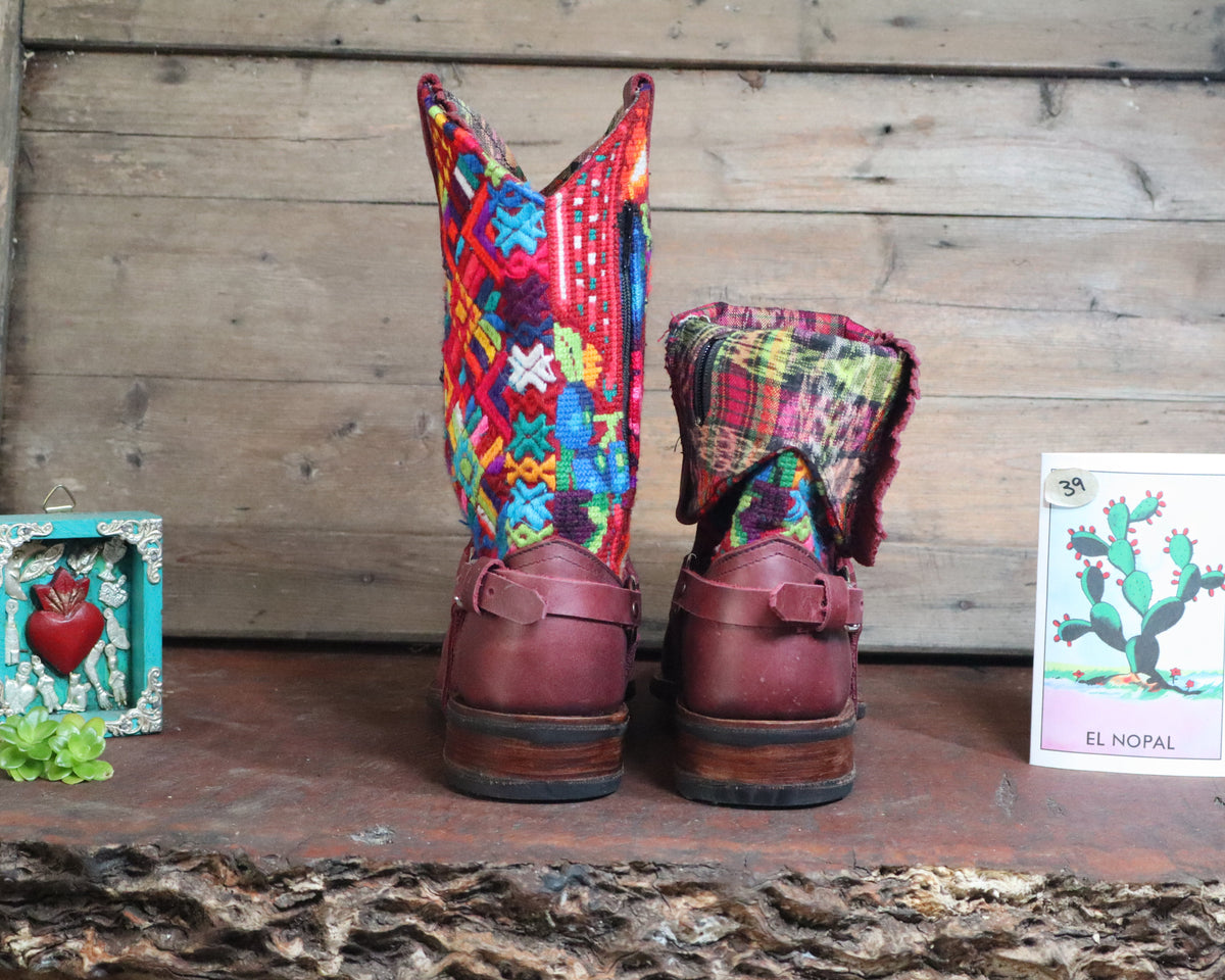 Size 39 - Blunt Toe Cowgirl Bling - Aztec Fiesta