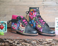 Size 39 - Gypsy Boots - Digital Garden