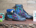Size 39 - Gypsy Boots - Blue Wings