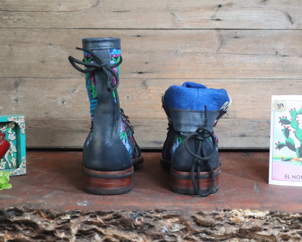 Size 39 - Gypsy Boots - Blue Wings