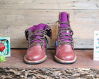 Size 39 - Gypsy Boots - Warm Flowers