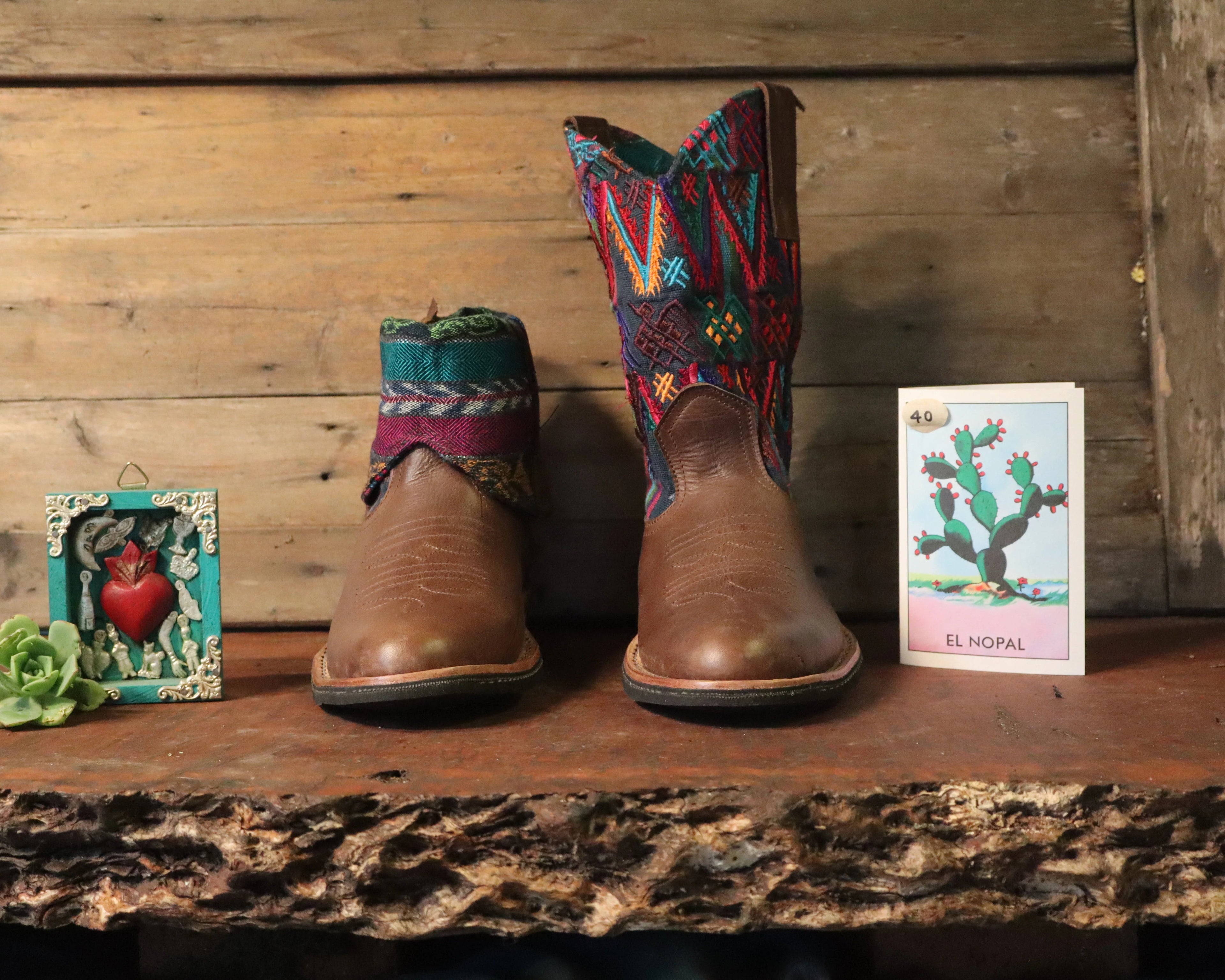 Size 39 - Cowgirl Boots - Aztec Fiesta