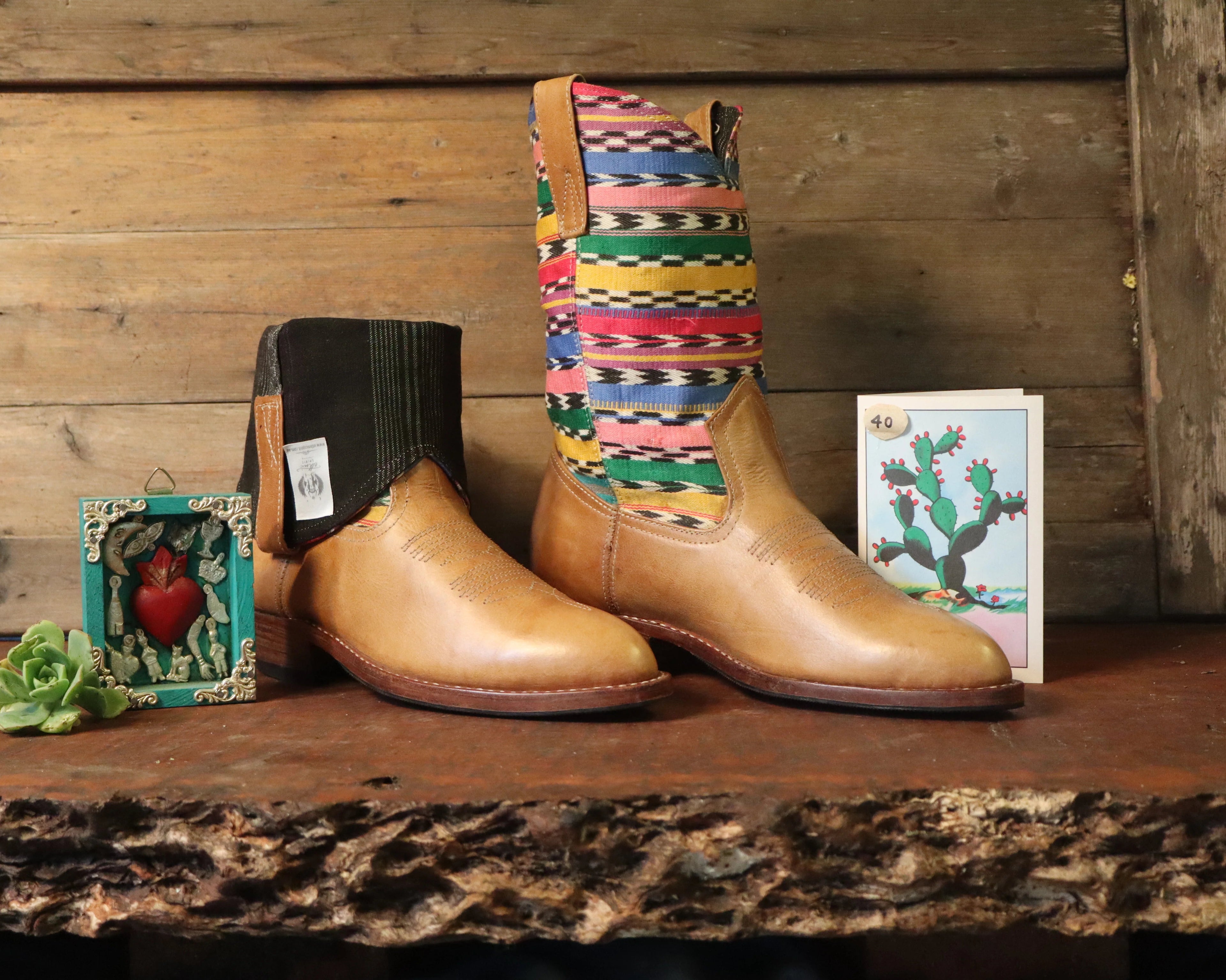 Size 40 - Cowgirl Boots - Mexican Fresta (Traditional)