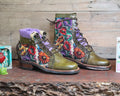 Size 40 - Gypsy Boots - Antique Garden