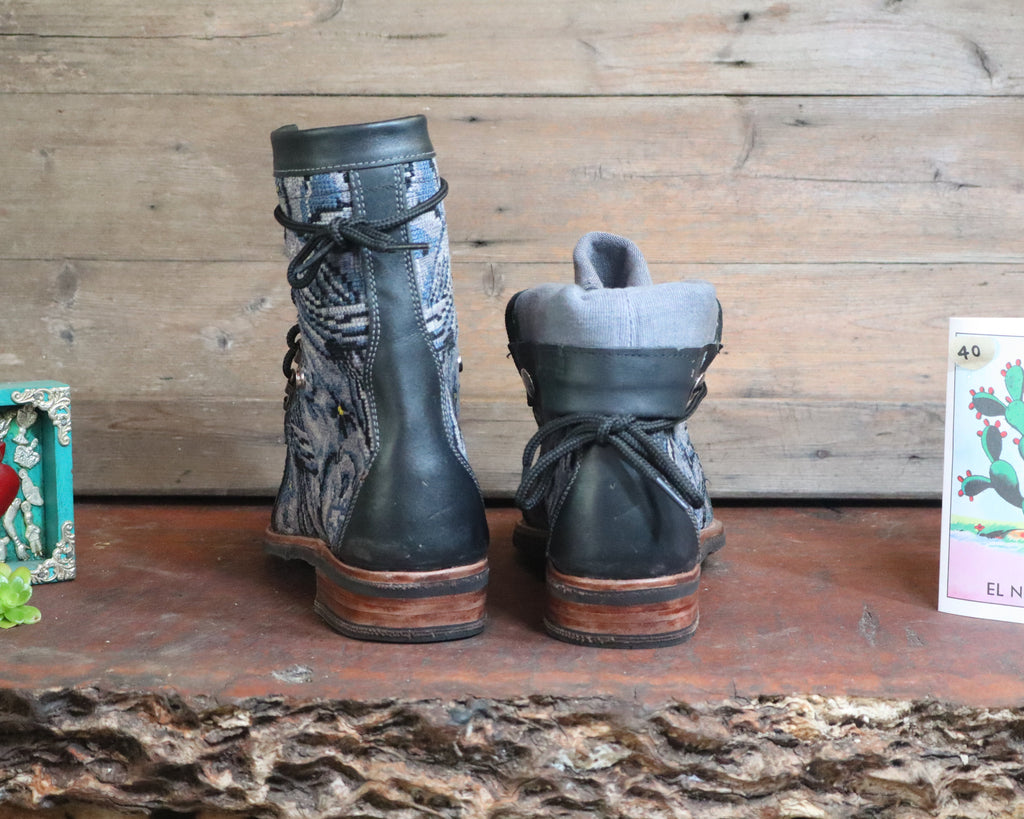 Size 40 - Gypsy Boots - Grey Doves