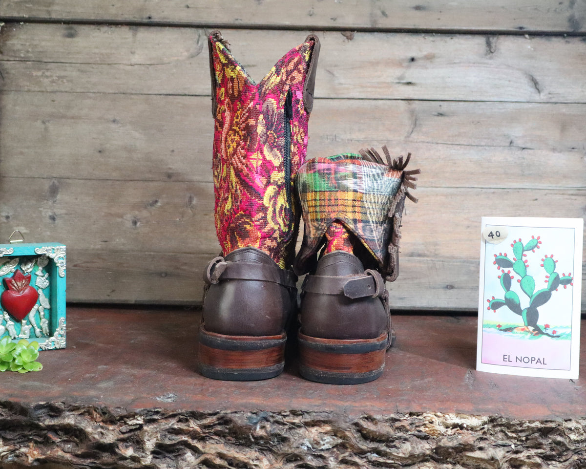 Size 40 - Blunt Toe Cowgirl Bling -Mustard