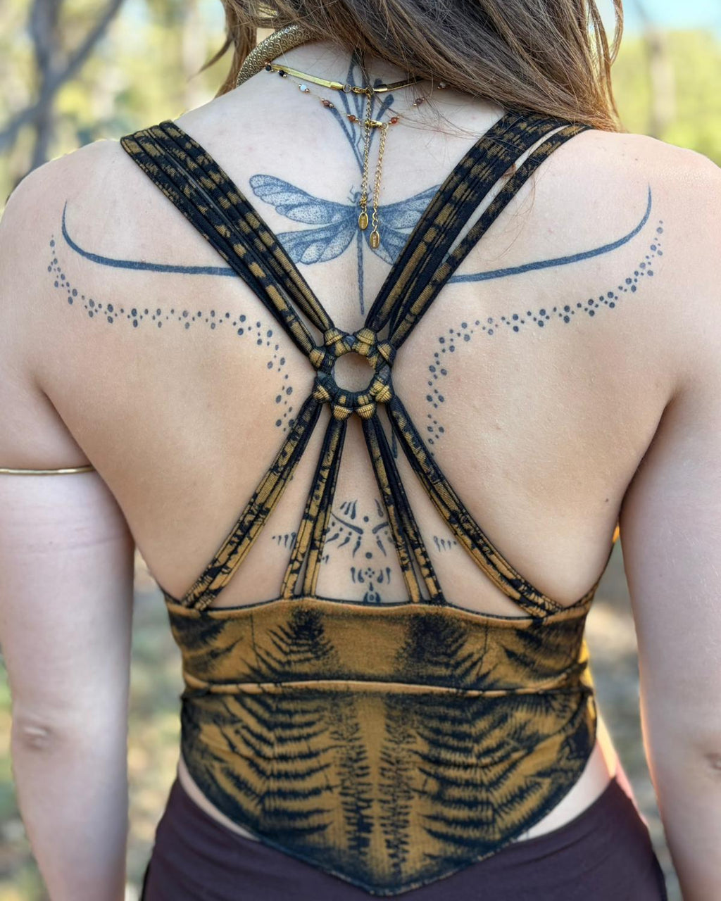 Fern Tank Top - Mustard