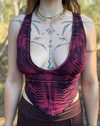 Fern Tank Top - Hot pink