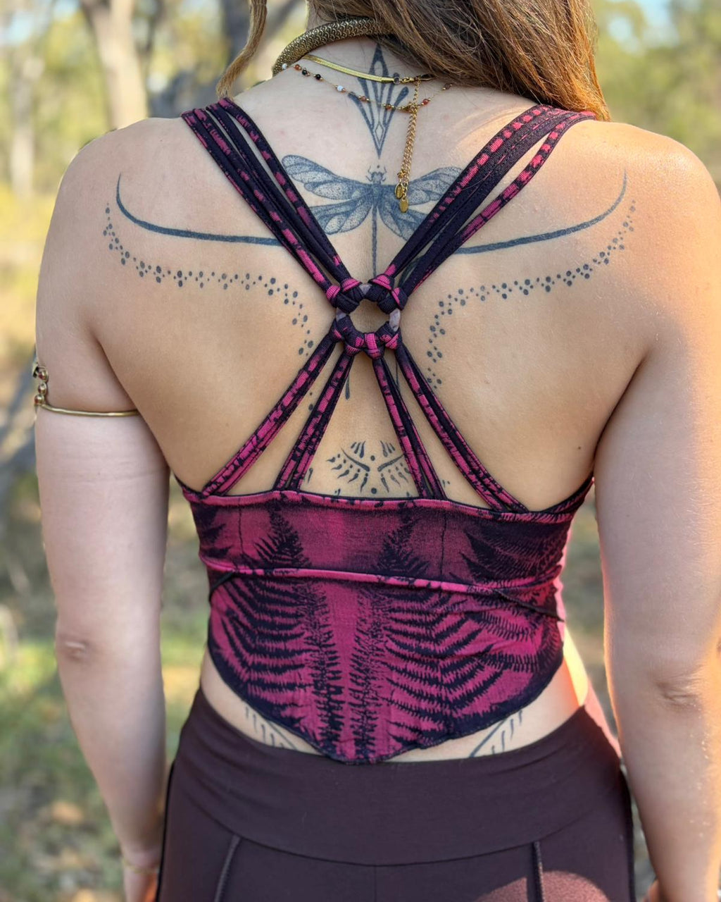 Fern Tank Top - Hot pink