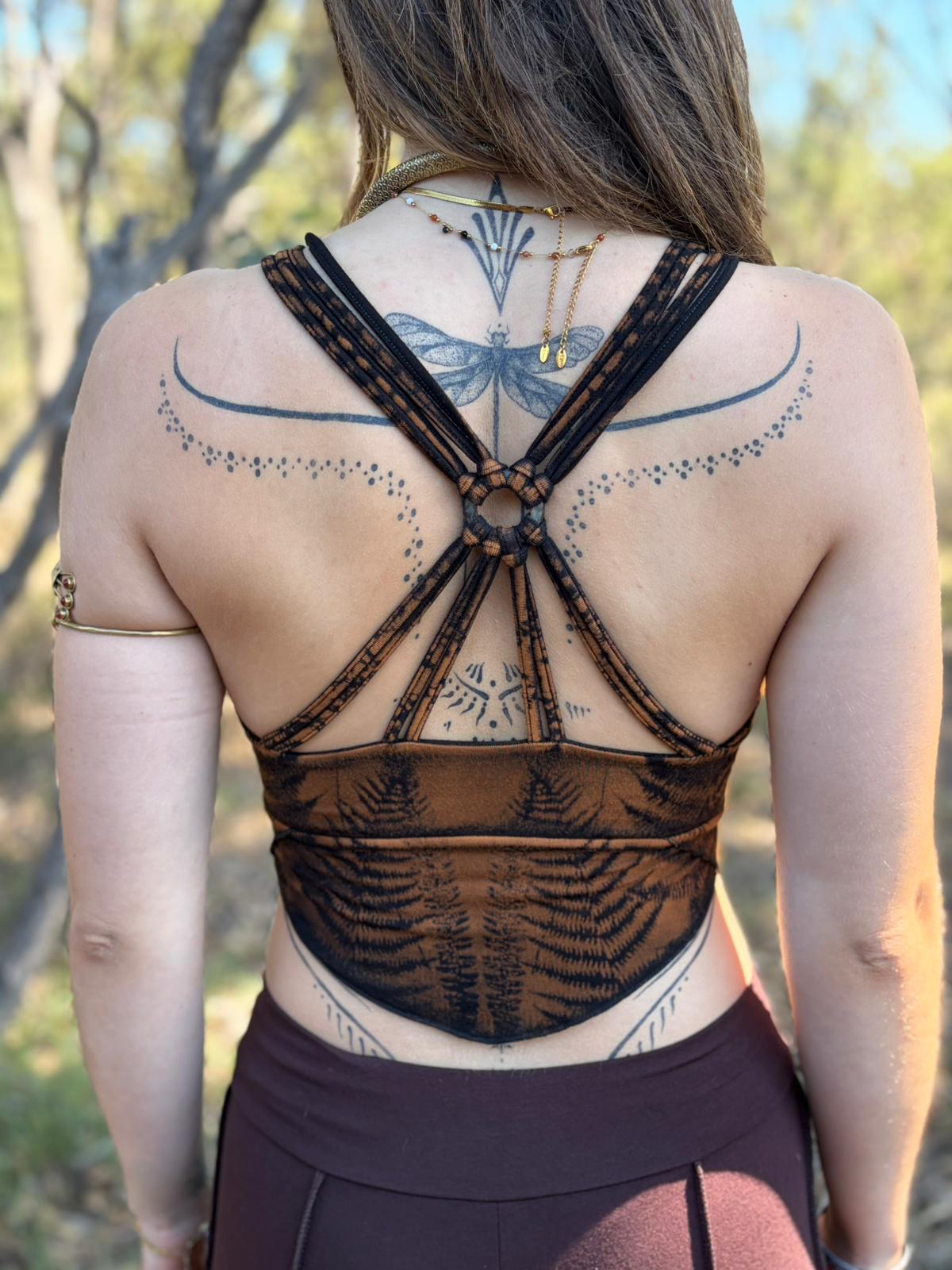 Fern Tank Top - Honey brown