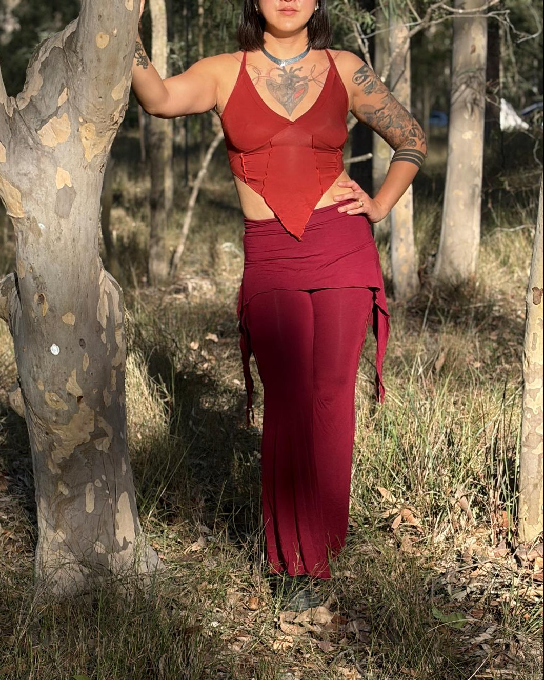 Red Faewyn Set