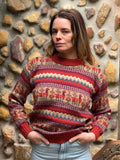 Rust - Bolivian Alpaca Knit Jumper l Small