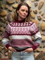 Mulberry - Bolivian Alpaca Knit Jumper l Small