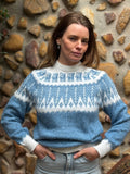 Frost - Bolivian Alpaca Knit Jumper l Small