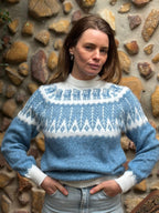Frost - Bolivian Alpaca Knit Jumper l Small