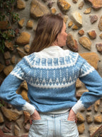 Frost - Bolivian Alpaca Knit Jumper l Small