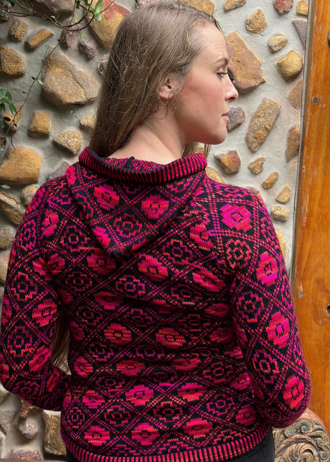 Velvet - Bolivian Alpaca Cardigan l Medium