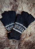 Alpaca Gloves - Charcoal