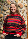 Scarlet - Bolivian Alpaca Knit Jumper l Medium