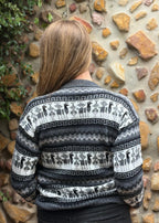 Moonstone - Bolivian Alpaca Knit Jumper l Medium