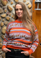 Citrus - Bolivian Alpaca Knit Jumper l Medium