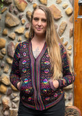 Cosmic - Bolivian Alpaca Cardigan l Medium
