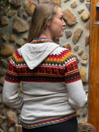 Maple - Bolivian Alpaca Cardigan l Medium