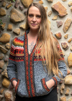 Ashwood - Bolivian Alpaca Cardigan l Medium