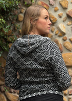 Onyx - Bolivian Alpaca Cardigan l Large