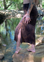 Fern Maxi Skirt - Brown