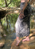 Fern Maxi Skirt - Silver