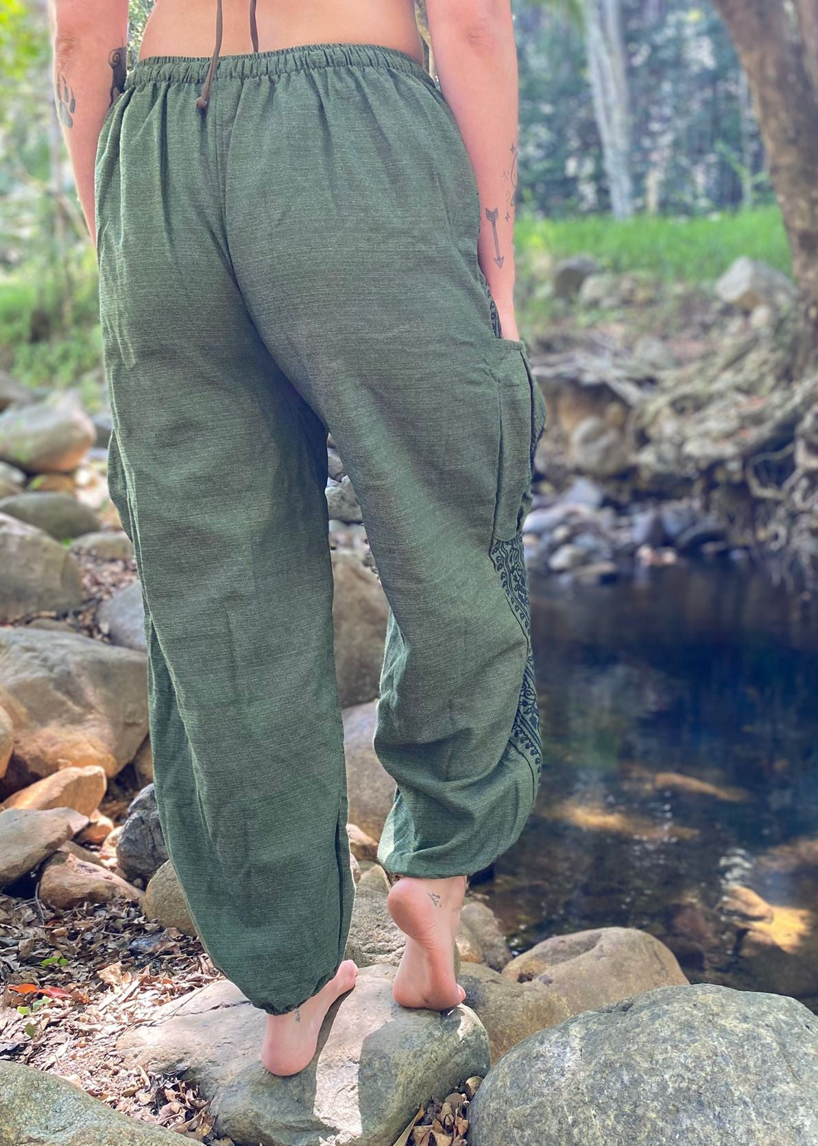 OM Pants - Forest Green
